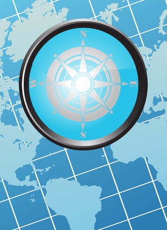 map with compass
のイラスト素材