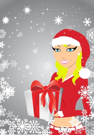 christmas backgroundのイラスト素材