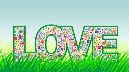 Valentines backgroundのイラスト素材