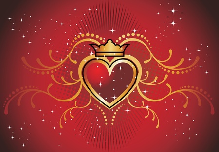 Valentines backgroundのイラスト素材