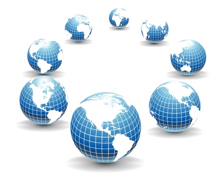 Globe of the Worldのイラスト素材