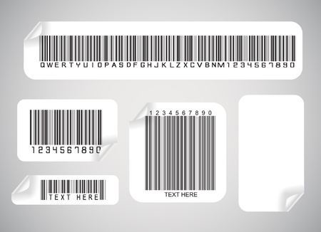 Bar codeのイラスト素材