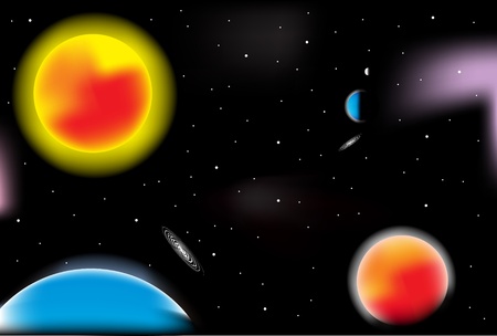 spaceのイラスト素材