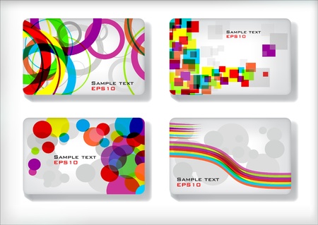 vector business cardのイラスト素材