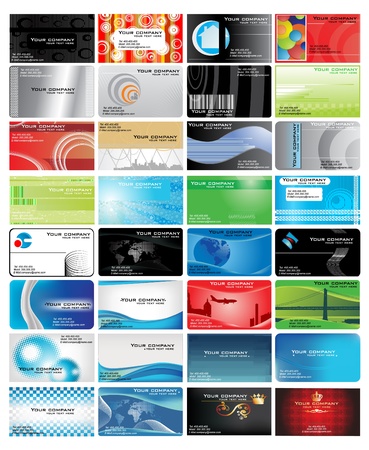 vector business cardのイラスト素材