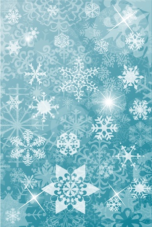 background with snowflakes のイラスト素材