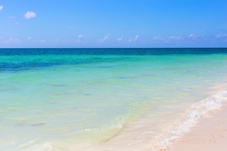 tropical beach in the Florida Keysの写真素材