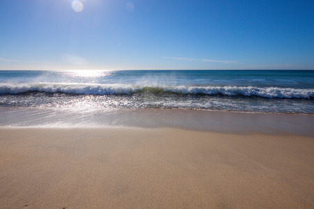 Tropical Beach in the Pacificの写真素材