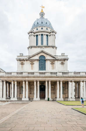 Old Royal Naval College in Greenwich, Londonのeditorial素材