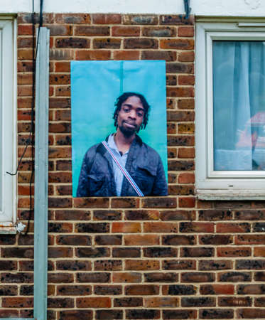 My family has been displaced from London by Newham Council, social cleansing people with low income, demonstration, Londonのeditorial素材