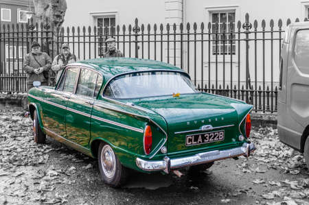 London, United Kingdom, November 16, 2019: A classic Humber Sceptre at a vintage vehicleのeditorial素材