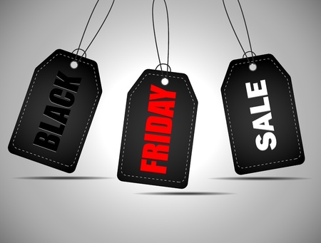 Black friday saleのイラスト素材
