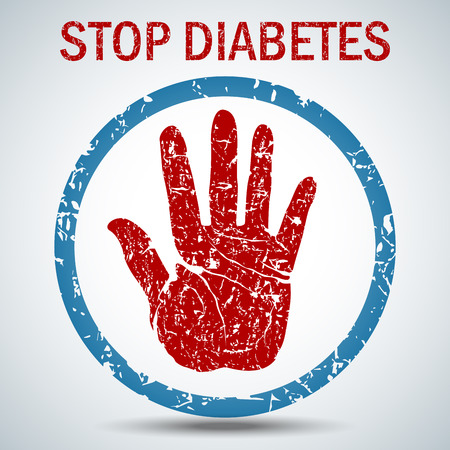 Vector illustration of World Diabetes Dayのイラスト素材