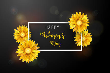 Vector Illustration Of Women's Day, March 8. Happy Mother's Dayのイラスト素材