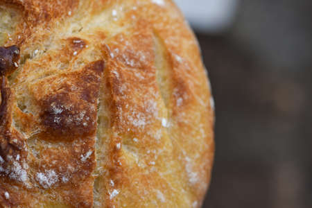 detail of italian tomato and basil focaccia.の写真素材