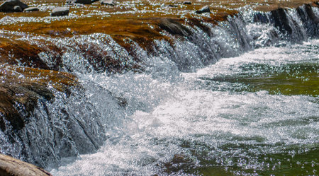 Small step waterfall.