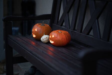 Pumpkin and All Souls Dayの写真素材