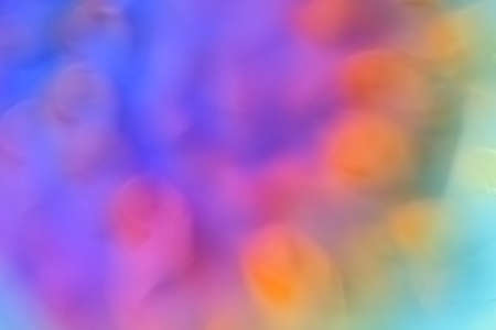 surreal multicolored summer background with citrus fruitsの写真素材