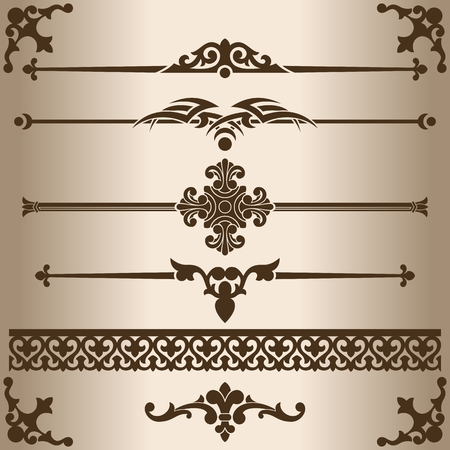 Decorative Lines Design Elements Decorative Line Dividers And