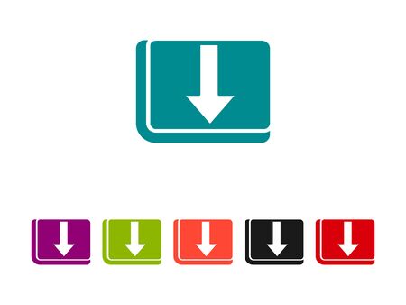 Download Symbol for Web application and web icon vector fileのイラスト素材