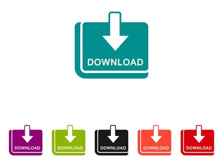 Download Symbol for Web application and web icon vector fileのイラスト素材