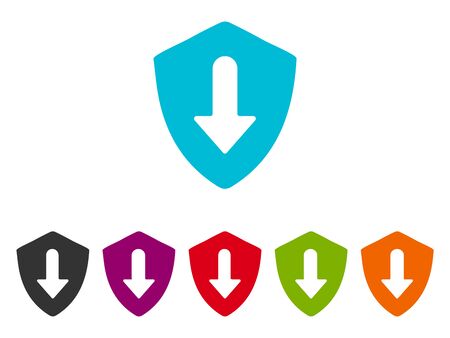 Download Symbol for Web application and web icon vector fileのイラスト素材