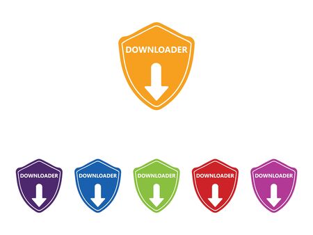 Download Symbol for Web application and web icon vector fileのイラスト素材
