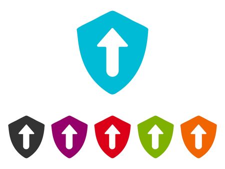 Upload Symbol for Web application and web icon vector fileのイラスト素材