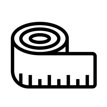 meters icon logo or illustration with outline stroke style vector design. perfect use for web, mobile app, pattern, design etc.のイラスト素材