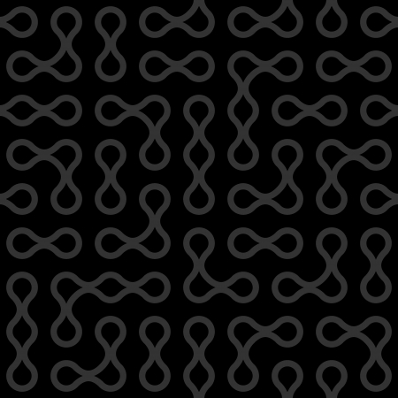 Abstract seamless pattern made of simple cartoon metaballsのイラスト素材