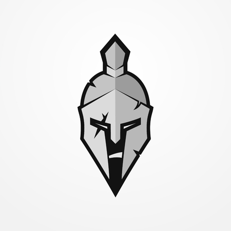 Spartan warrior vector imageのイラスト素材