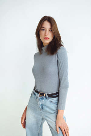 portrait of a beautiful girl glamorous girl