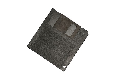 floppy isolatedの写真素材