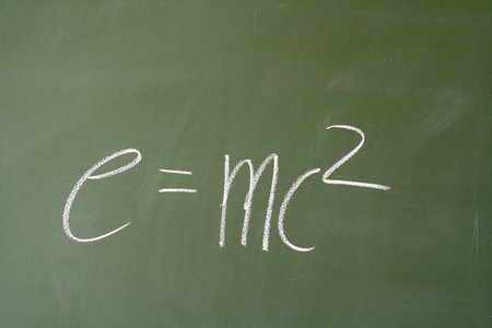 e=mc^2 equationの写真素材