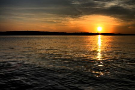 sunsetの写真素材