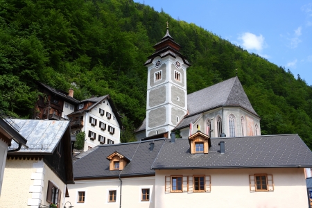 Hallstatt, Austriaの写真素材
