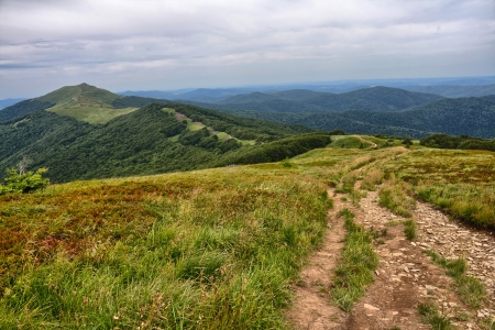 Bieszczady Mountainsの写真素材