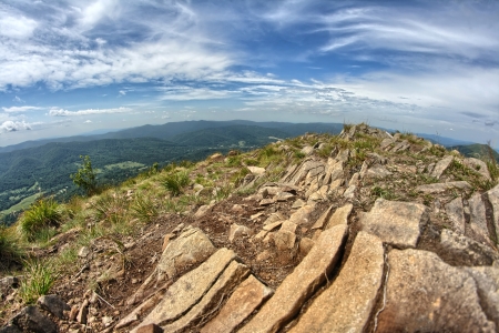 Bieszczady Mountainsの写真素材