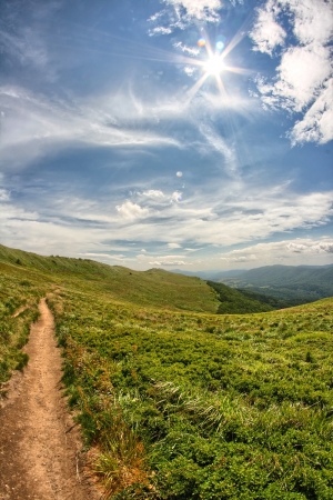 Bieszczady Mountainsの写真素材