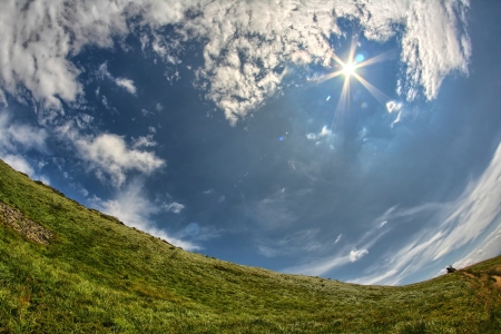 Bieszczady Mountainsの写真素材