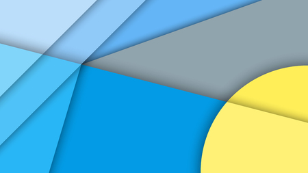 Abstract pattern with different levels surfaces and circles, material designのイラスト素材