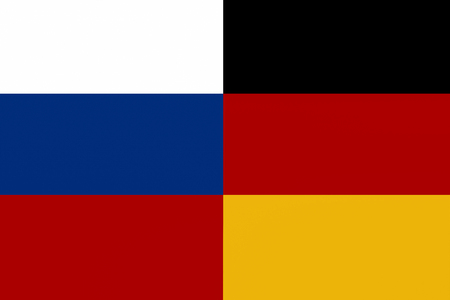 Germany and Russiaの写真素材