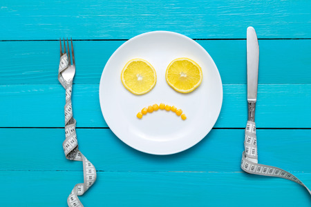 diet, healthy food and weight lossの写真素材