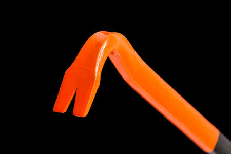 Crowbar tool on the backgroundの写真素材