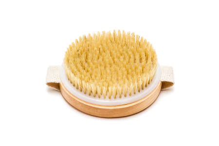A brush for scin on a white backgroundの写真素材