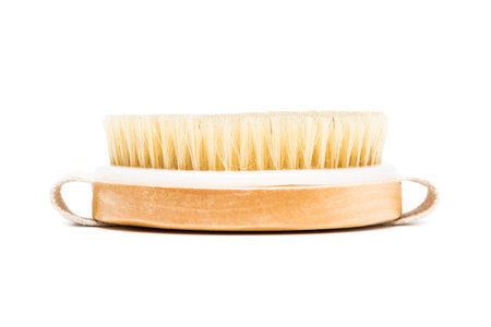 A brush for scin on a white backgroundの写真素材