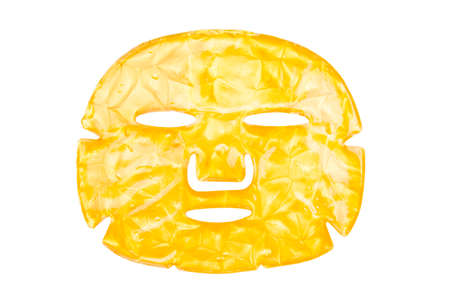 Cosmetic face mask on a white backgroundの写真素材