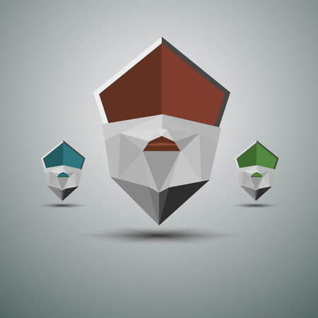 Abstract Pointers set. Illustration on white background for design. Vector eps 10のイラスト素材