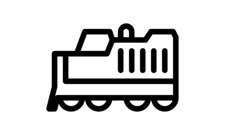 Excavator digger icon vector imageのイラスト素材