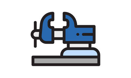 machine vice icon - From Working tools, Construction and Manufacturing icons, equipment icons